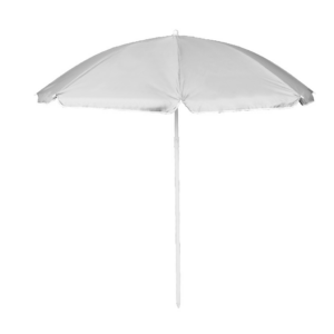 Parasol Ogrodowy Plażowy Regulowany 150 cm Szary