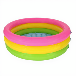Basen Dmuchany Ogrodowy dla Dzieci Tęczowy