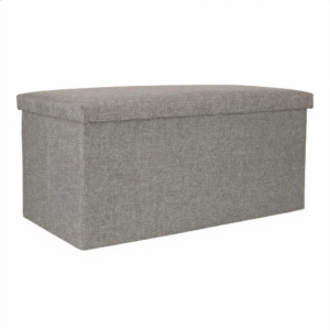 Pufa Składana ze Schowkiem Siedzisko Podnóżek