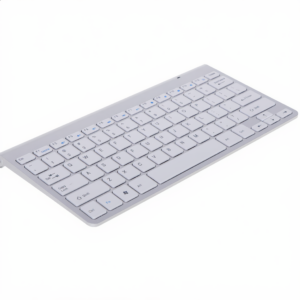 Klawiatura Bezprzewodowa Smart TV Srebrna