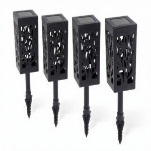 Lampa Solarna Ogrodowa LED Wbijana 4 szt