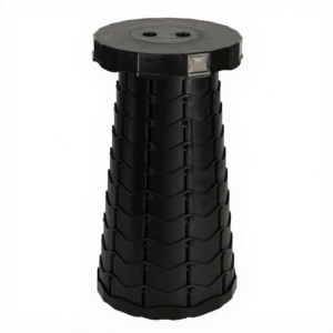 Krzesło Składane Teleskopowe Czarne