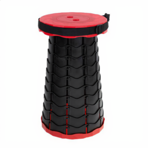 Krzesło Składane Teleskopowe Czerwone