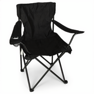 Składane Krzesło Wędkarskie z Oparciem